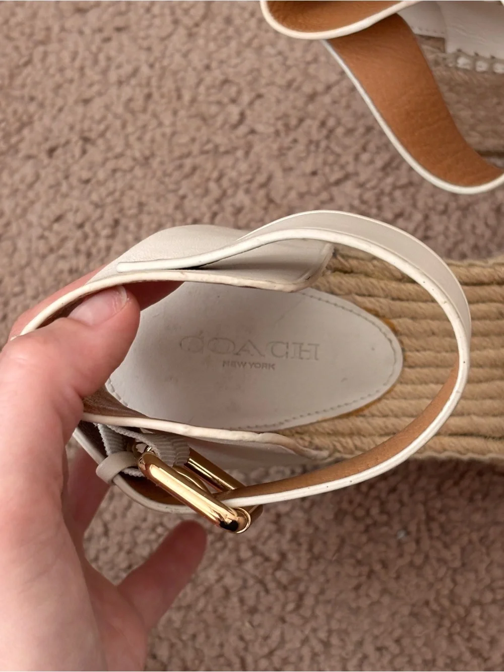 Coach Primrose Wedge Espadrille Sandals